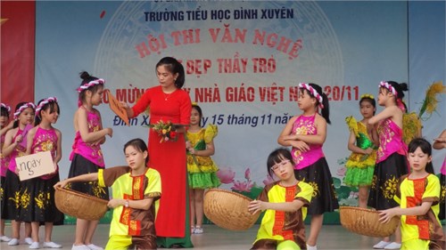 Hội thi  Nét đẹp thầy trò  chào mừng 40 năm Ngày Nhà giáo Việt Nam